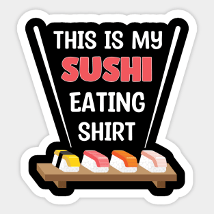 This is my Sushi eating Sticker